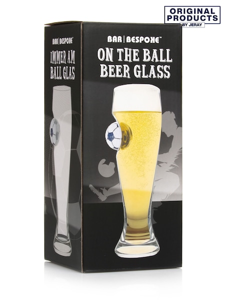 Jeray On the Ball Football Beer Glass Twin Pack (AD0088) | £40