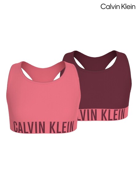 Calvin Klein Red Bralette 2 Pack (AD0275) | £29