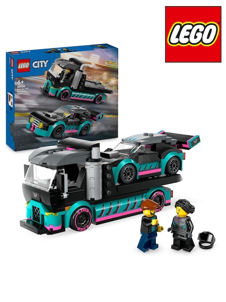 LEGO Race Car and Car Carrier Truck 60406 (AD0321) | £25