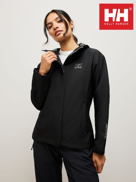 Helly Hansen Seven J Rain Black Jacket (AD0360) | £110
