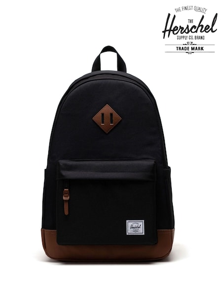 Herschel Supply Co Heritage Black Backpack (AD0369) | £75