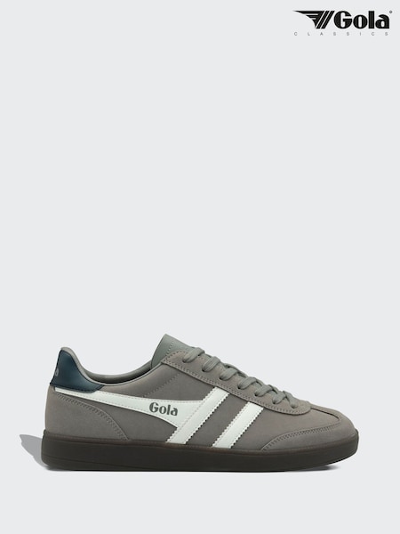 Gola Cement White Navy Dark Gum Mens Viper Trainers (AD0710) | £85