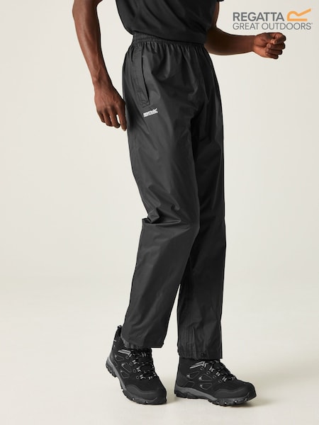 Regatta Black Mens Pack It Trousers (AD0957) | £21