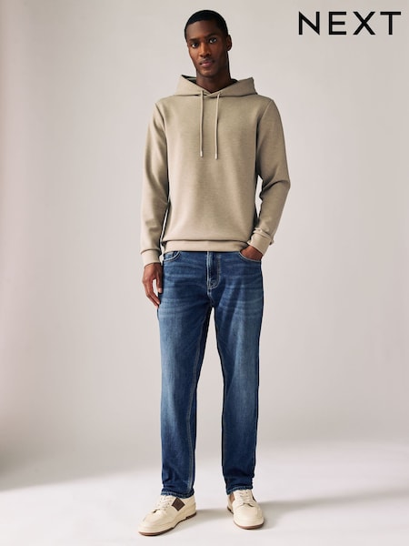 Blue Mid Slim Fit Comfort Stretch Jeans (AD1014) | £35