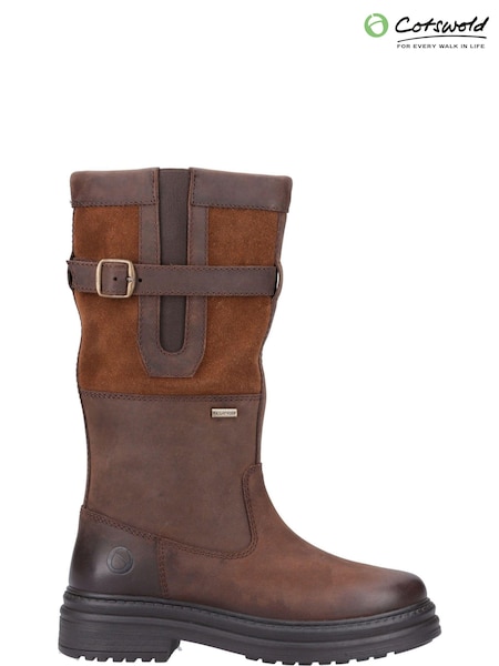 Cotswolds Broadwell Mid Brown Boots (AD1428) | £100