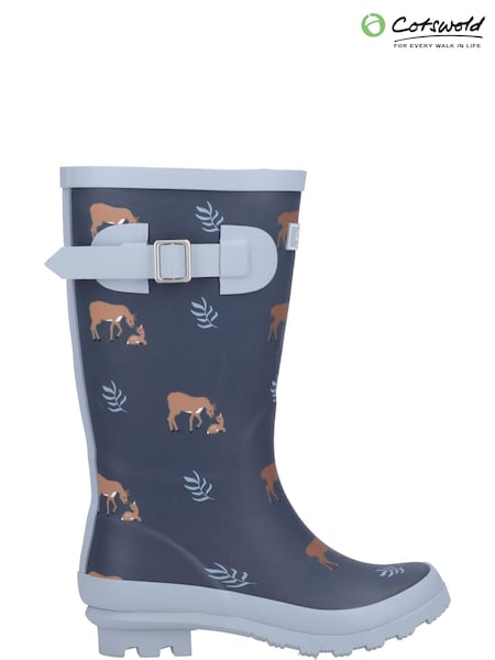 Cotswolds Junior Blue Woodland Wellingtons (AD1455) | £35