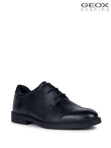 Geox J Zheeno Black Shoes (AD1463) | £72