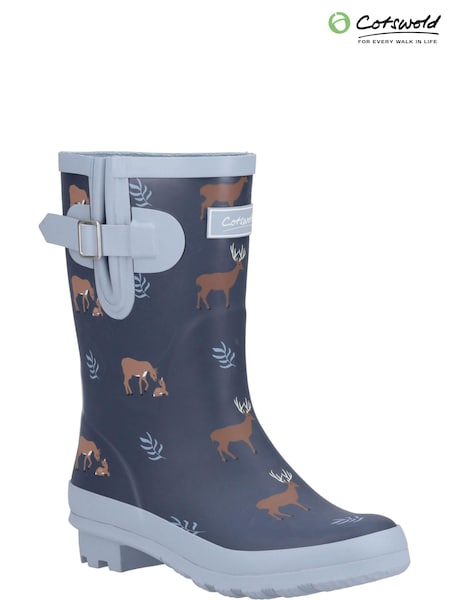 Cotswolds Blue Woodland Mid Wellingtons (AD1492) | £45