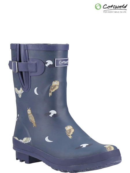 Cotswolds Blue Woodland Mid Wellingtons (AD1510) | £45