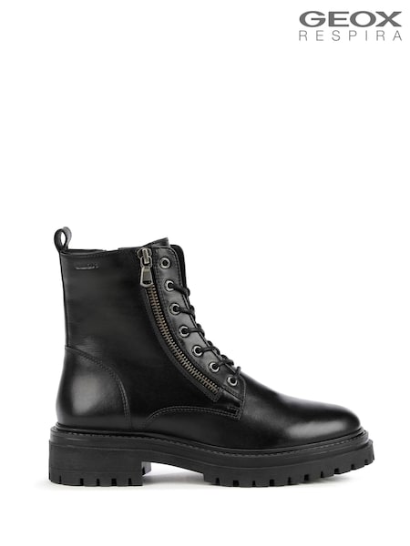 Geox D Iridea Ankle Black Boots (AD1512) | £129