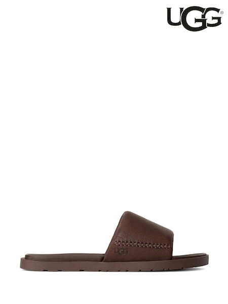 UGG Brown Seaside II Slide Sandals (AD1934) | £85