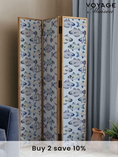 Voyage Maison Cobalt Blue Cove Room Divider (AD2059) | £295