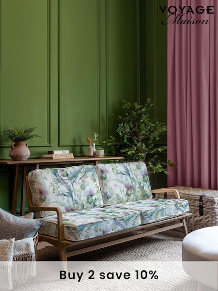 Voyage Maison Damson Green Idris 2 Seater Sofa Chair (AD2064) | £750