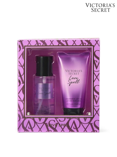 Victoria's Secret Love Spell 2 Piece Body Mist and Lotion Gift Set (AD2257) | £19