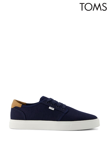 Toms Blue Carlo 2.0 Canvas Trainers (AD2271) | £55