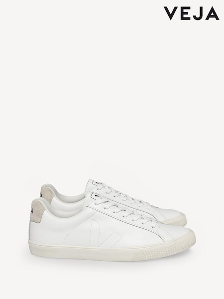 Veja Esplar LOGO White Trainers (AD2294) | £120