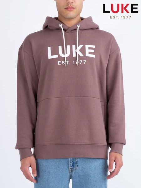 Luke 1977 Purple Grand Hoodie (AD2420) | £65