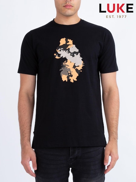 Luke 1977 Infilapenny Nectarine 100% Cotton T-Shirt (AD2441) | £35