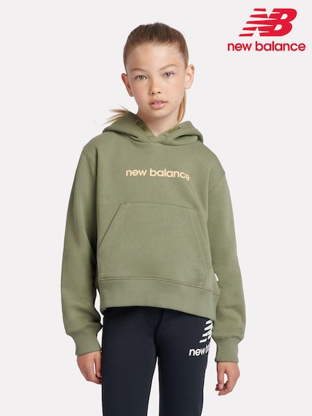 New Balance Green Girls Floral Sneaker Hoodie (AD2714) | £55 - £66