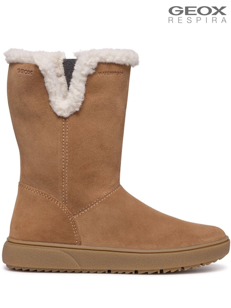 Geox J Theleven Wpf a Brown Boots (AD2773) | £80