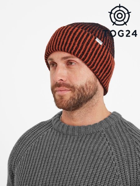 Tog 24 Ochre Brown Kiryan Winter Knit Hat (AD3004) | £24