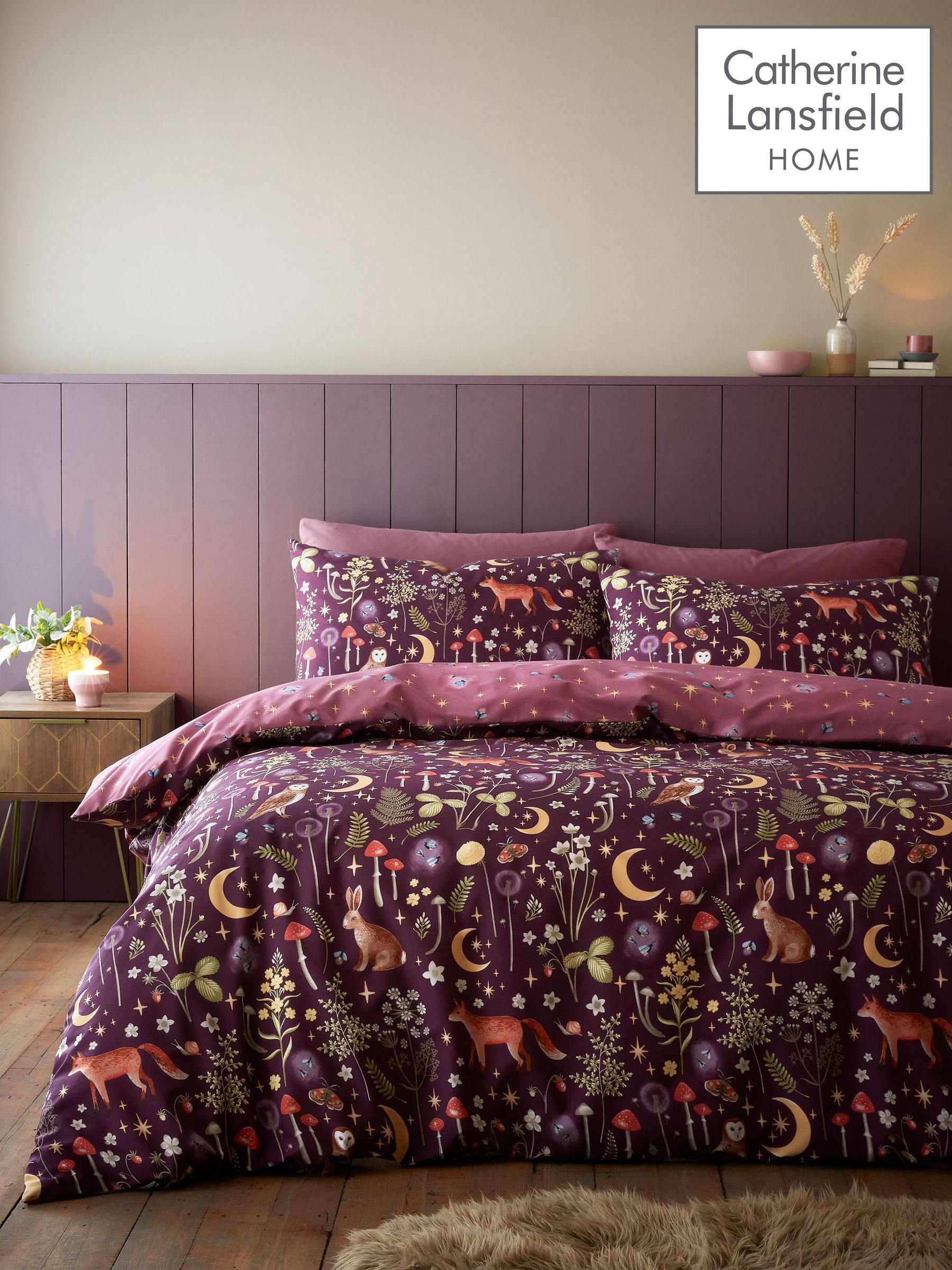 Rustic Squirrel Queen Size Comforter Sets,Lovely Jungle Wildlife Bedding Sets Youth Men Teens Child Bedroom Decor,Autumn Fallen Leaves 3 PCS Quilt Set,Cartoon Animals Plants Duvet Insert