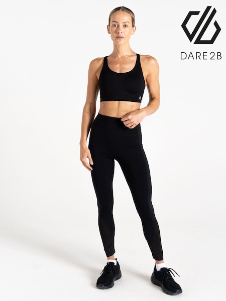 Dare 2b Womens Power Black Leggings (AD3546) | £35