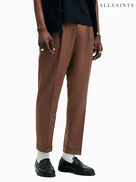 Allsaints Brown Tallis Trousers (AD3712) | £139