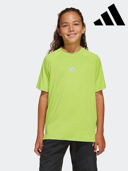 adidas Green Small Logo T-Shirt (AD3784) | £18