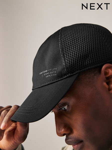 Black Trucker Cap (AD3807) | £12