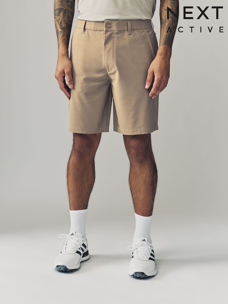 Neutral Stone Active Golf Shorts (AD4200) | £32