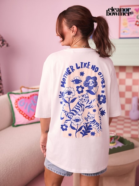 Eleanor Bowmer Ecru Mama Like No Other 100% Cotton T-Shirt (AD4293) | £22