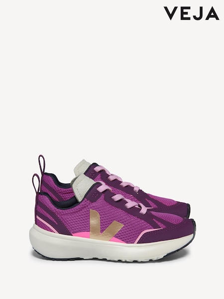 Veja Pink Canary Light Trainers (AD4494) | £95