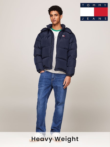 Tommy Jeans Blue Tommy Jeans Gold Alaska Puffer Jacket (AD4700) | £200