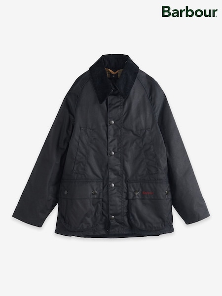 Barbour Navy Kids Bedale Coat (AD4946) | £119