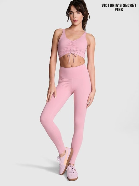 Victoria's Secret PINK Cameo Pink Relay Cinch Leggings (AD5220) | £39