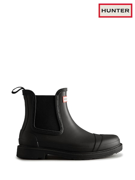 Hunter Womens Commando Chelsea Boots Wellies (AD5942) | £115