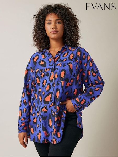 Evans Oversized Shirt (AD5952) | £39
