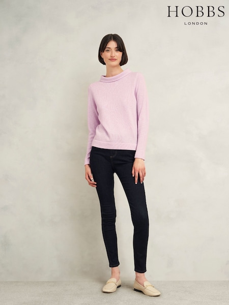 Hobbs Pink Audrey Jumper (AD6318) | £95