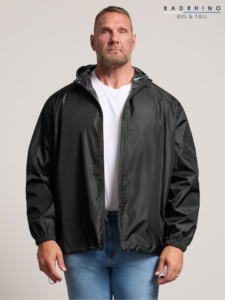 Black - Regular Badrhino Big & Tall Pac A Jacket