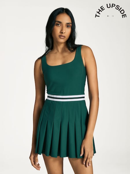 The Upside Green Peached Lucette Plea Dress (AD6909) | £150