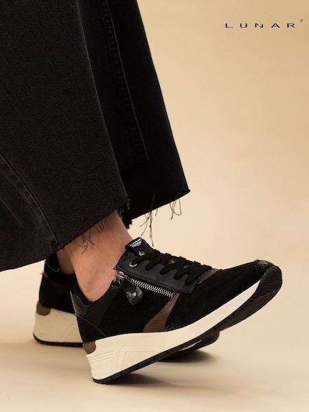Lunar Hazel Wedge Trainers (AD7150) | £40