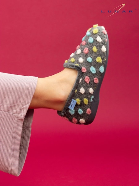 Lunar Helix with Multi Spots Slippers (AD7163) | £30