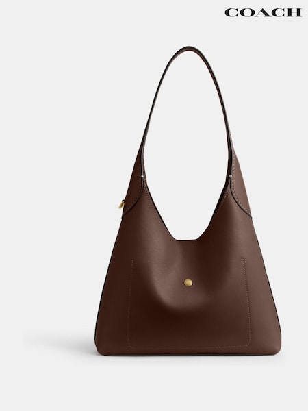 COACH Black Polished Pebble Leather Essential Belt Bag (AD7208) | £350