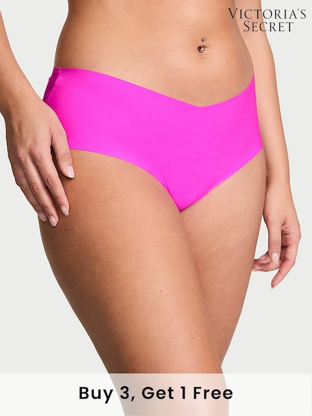 Victoria's Secret Bali Orchid Pink Cheeky Heart Mesh Back Knickers (AD8649) | £9