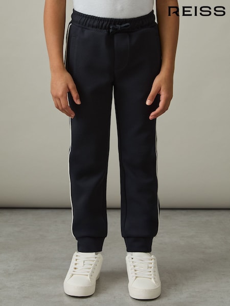 Reiss Navy/ Off White Epping 9-13 yrs Joggers (AD9435) | £38