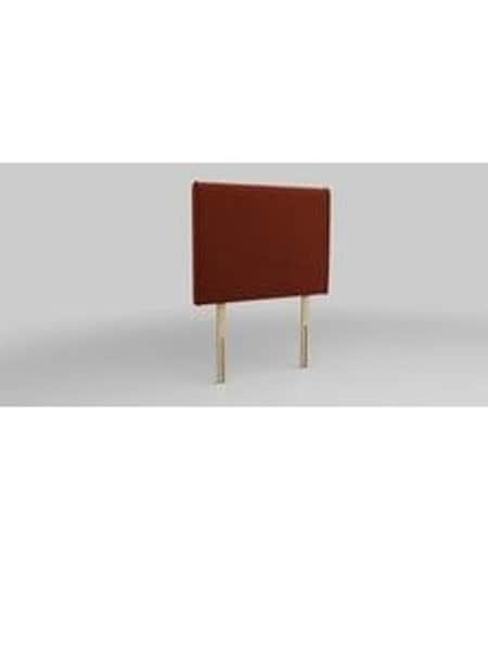 Plush Velvet Easy Clean/Ginger Orange Contemporary Headboard (AD9607) | £170