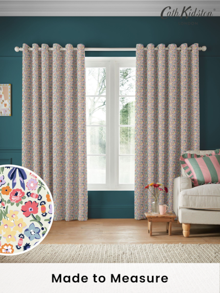 Cath Kidston Multi Harmony Ditsy Made To Measure 100% Cotton Curtain (AD9897) | £91