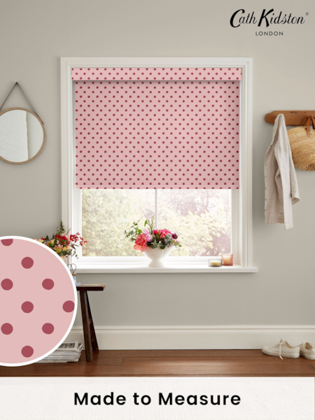 Cath Kidston Pink Button Spot Made to Measure Roller Blind (AD9969) | £58