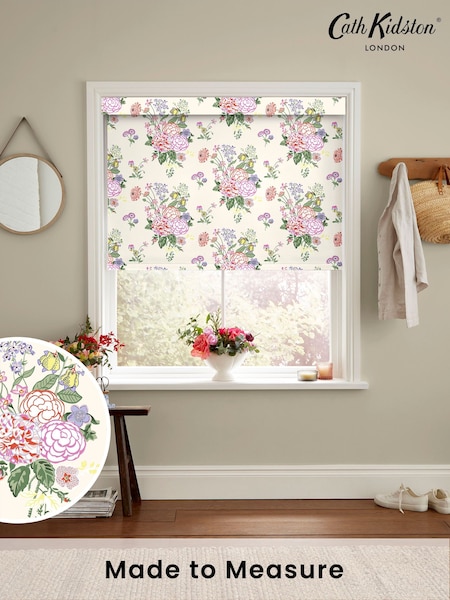 Cath Kidston Cream Summer Floral Made to Measure Roller Blind (AD9970) | £58